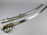 paire de sabres japonais avec poignées et fourreaux en laiton