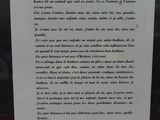 photographie encadrée d'une lettre signée par le président des États-Unis