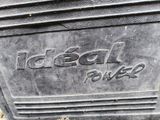 a close up of a sign on the side of a motorcycle