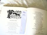 an open book with a picture of a horse on it