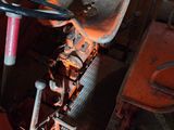 a machine that is sitting inside of a building