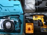 two tools in a blue case on the floor