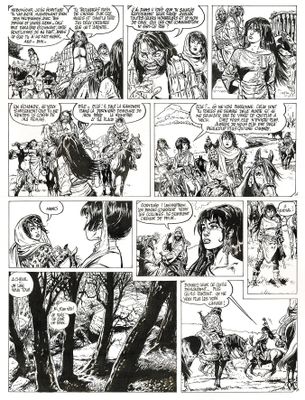 une page de la bande dessinée du premier numéro du premier numéro du premier numéro de la bande dessinée