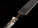 a knife that is sitting on top of a table