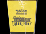 a yellow box with a logo on it that says pokemon