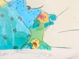 a drawing on the wall of a child ' s room