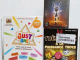 a lot of video games that are on the table