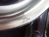 a close up of a microwave with the door open