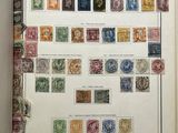 a book with a bunch of stamps on it