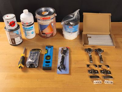Lot de 10 articles bricolage/peinture :
