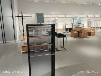 an image of a display case in a store