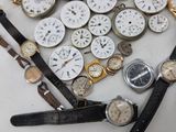 many different types of watches on the table