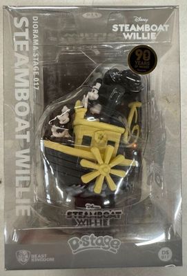 Figurine Disney « Steamboat Willie » dans son emballage d'origine