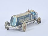 a toy car that is sitting on a white surface