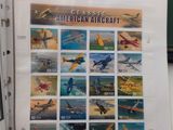 a picture of a book with a picture of airplanes on it
