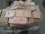 a pile of cardboard boxes sitting on top of a carton
