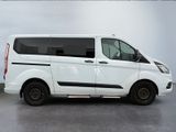 a picture of a white van parked in a garage