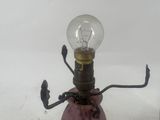 a light that is sitting on top of a table