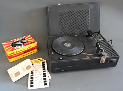 Lestrade - Stéréoscope avec 4 planches de vues dont Bonne nu…