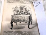 un livre ouvert sur lequel est dessiné une cage à oiseaux