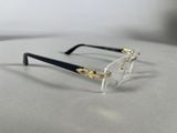a close up of a pair of glasses on a table