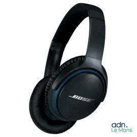 bose bluetooth headphones on a white background