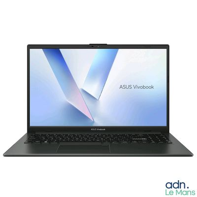 une image d'un ordinateur portable avec le logo « notebookbook » d'ASUS à l'écran