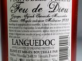a bottle of wine that has a label on it