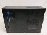 an image of a black computer case sitting on top of a white surface