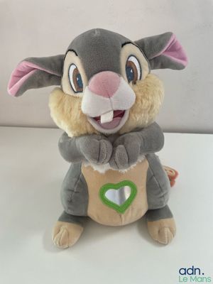a small stuffed animal that is sitting on a table