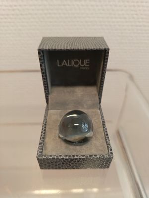 une photo d'une bague dans une boîte posée sur une table