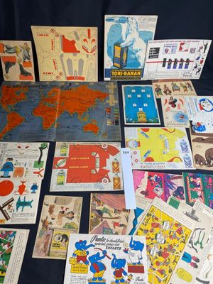 many different types of children ' s books spread out on a table