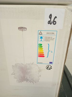 @@@ 6 suspensions PLUME diamètre 40 - NEUF EN CARTON - VENDU…