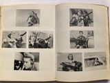 a book with a bunch of pictures of people in it