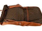 louis vuitton monogram canvas and leather duffle bag