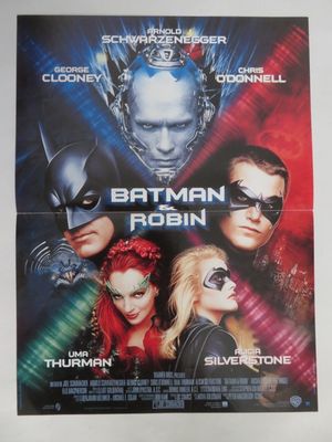 une affiche du film « Batman et Robin »