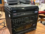 a radio that is sitting on top of a table
