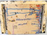 a picture of a box with a message written on it