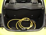 a car trunk with a bunch of wires in it