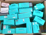 a lot of blue boxes that are in a box