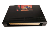 a black computer with a game on top of it