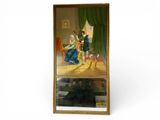 une image d'un tableau sur le mur d'une pièce