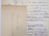 a close up of a piece of paper with handwriting on it