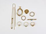 a collection of jewellery including rings, rings, and other items