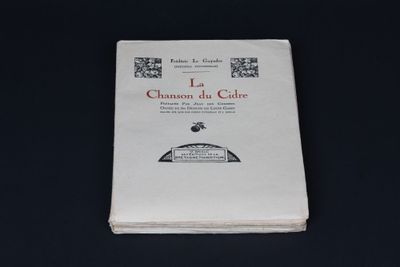 la couverture d'un livre posée sur une surface noire