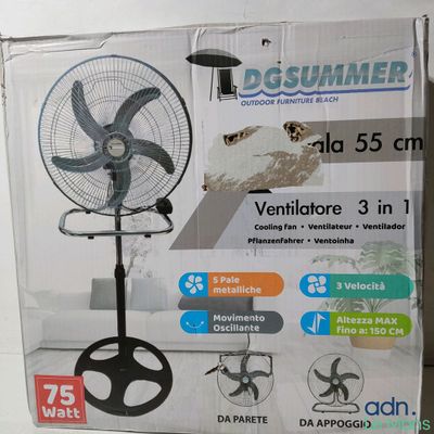 a box that has a fan on top of it