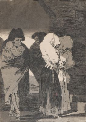 Francisco DE GOYA Pobrecitas Pobrecitas, planche 22 de la sé…