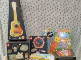 a lot of children ' s toys that are on a table