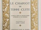 the cover of the book le chariot de terre cutie
