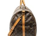 louis vuitton monogram canvas keepall bag